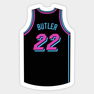 Jimmy Butler Miami Jersey Qiangy Sticker